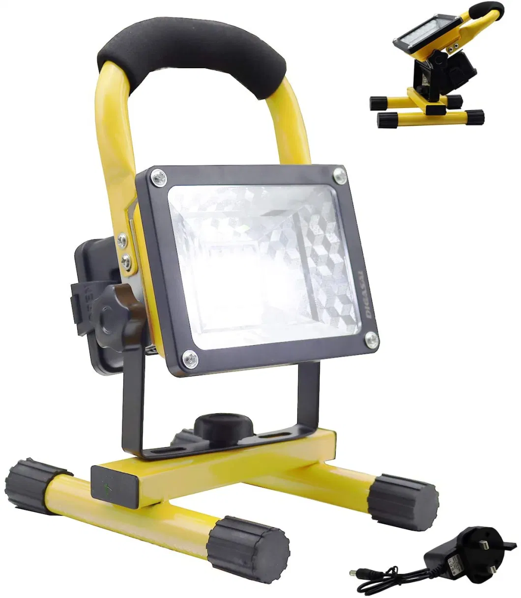 LED Work Lights Rechargeable, LED Floodlight Emergency Work Job Site Lights Waterproof Portable Floodlight for Outdoor Activities, Construction, Camping