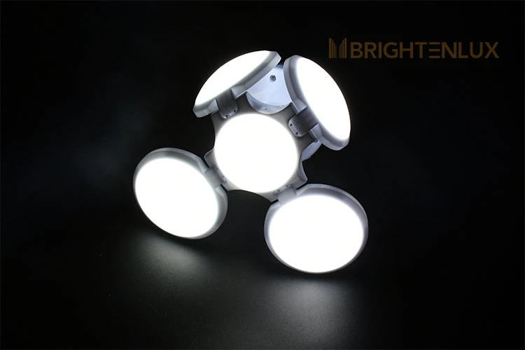 Brightenlux Wholesale ABS Plastic Waterproof Bright Rechargeable LED Solar Camping Light