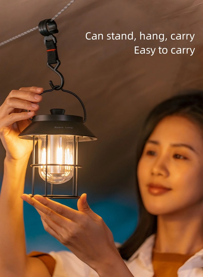 Portable Hanging Camping Tent Light Camping Atmosphere Lights Camp Lights