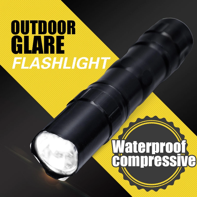 Portable Mini Waterproof LED Flashlight Torch for Outdoor Camping Fishing