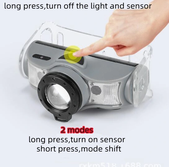 LED Mini Multi-Functional Fishing Light Smart Sensor Light Headlamp