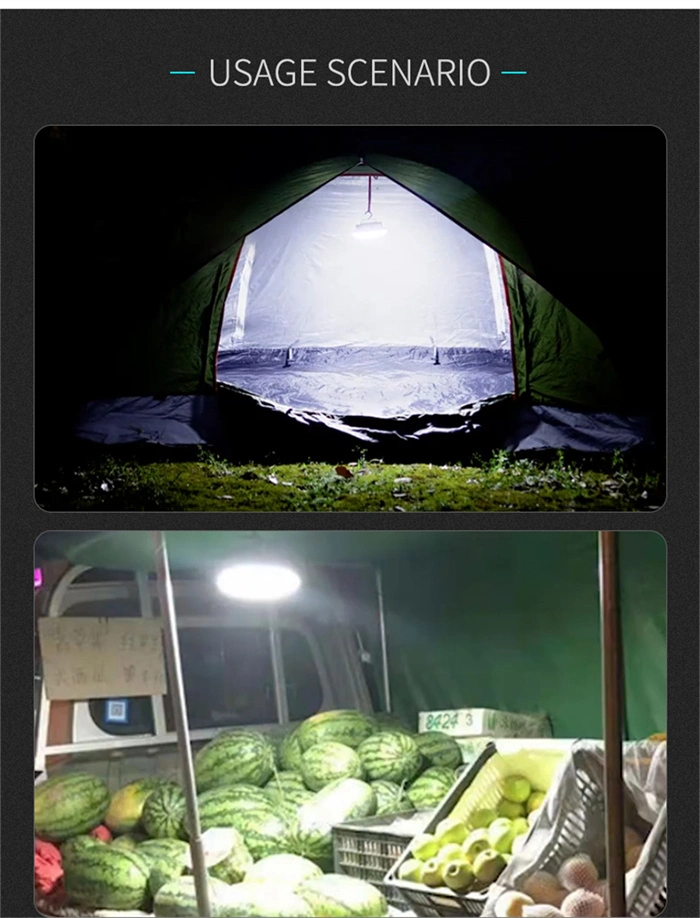 9900mAh Ultra Bright LED Camping Light Waterproof Lightweight Portable Tent Light