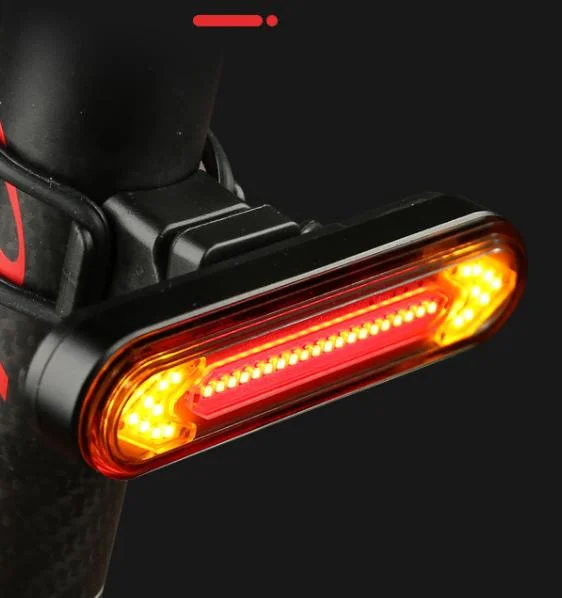 Quality Hot Bicycle Rear Lamp 4 Flashing Modes Wireless Remote Control Rechargeable Bicycle Turning Light Waterproof Bicycle Light