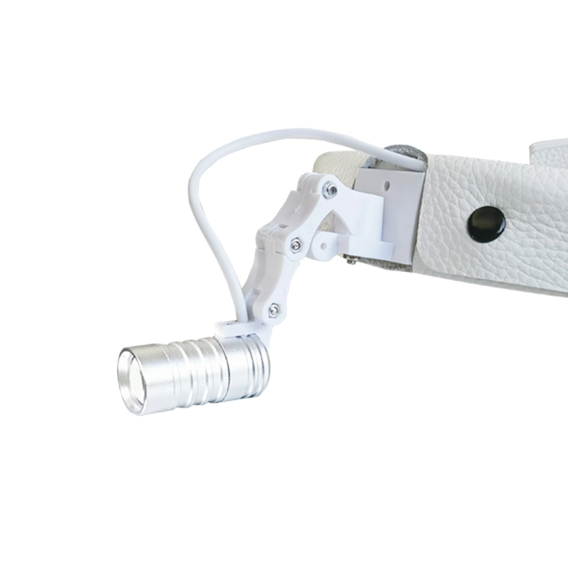 The Lightest LED Headlight Ks-Mc01 with Single Battery Headband Adjustable Headlight