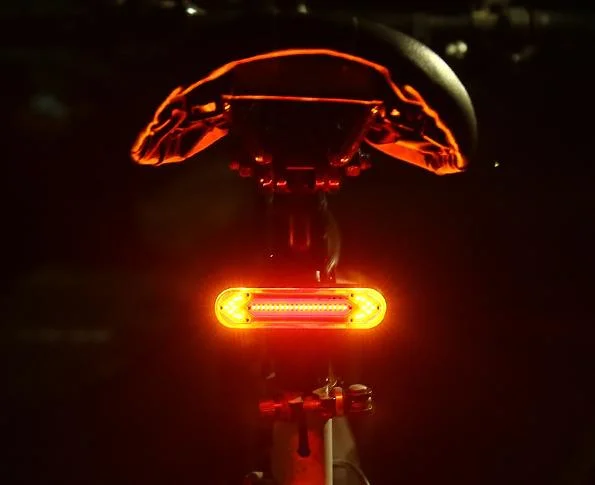 Quality Hot Bicycle Rear Lamp 4 Flashing Modes Wireless Remote Control Rechargeable Bicycle Turning Light Waterproof Bicycle Light