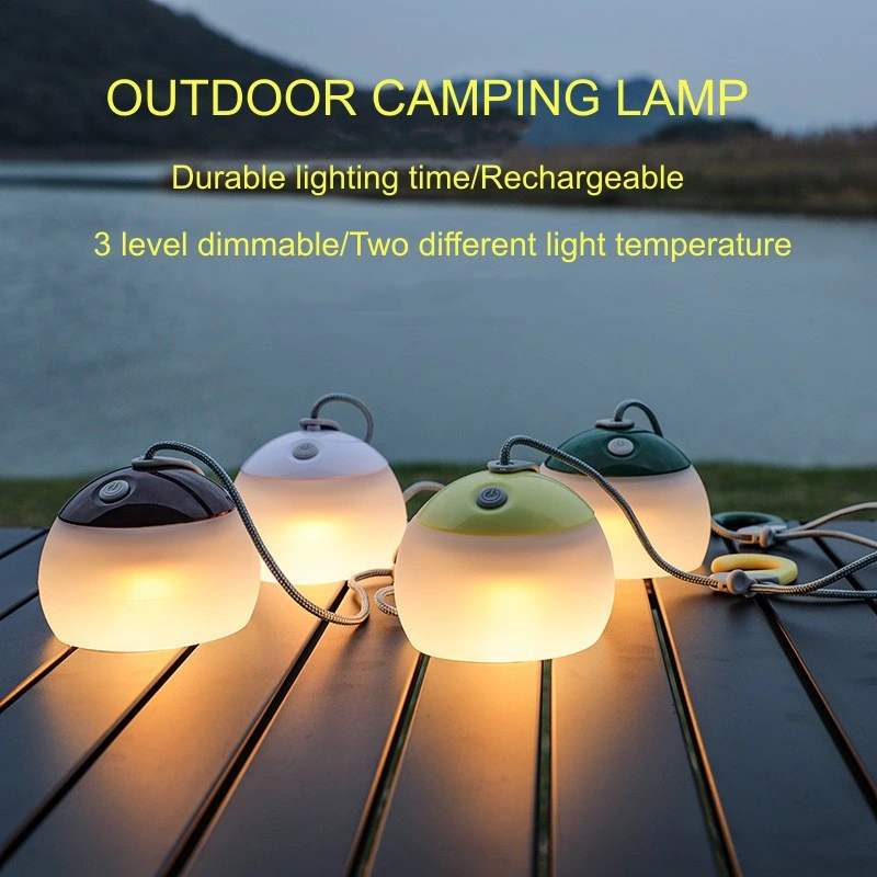 Lightweight LED Camp Tent Light Camping Emergency Light with Hanging Hook Tent Lamp Camping Lantern