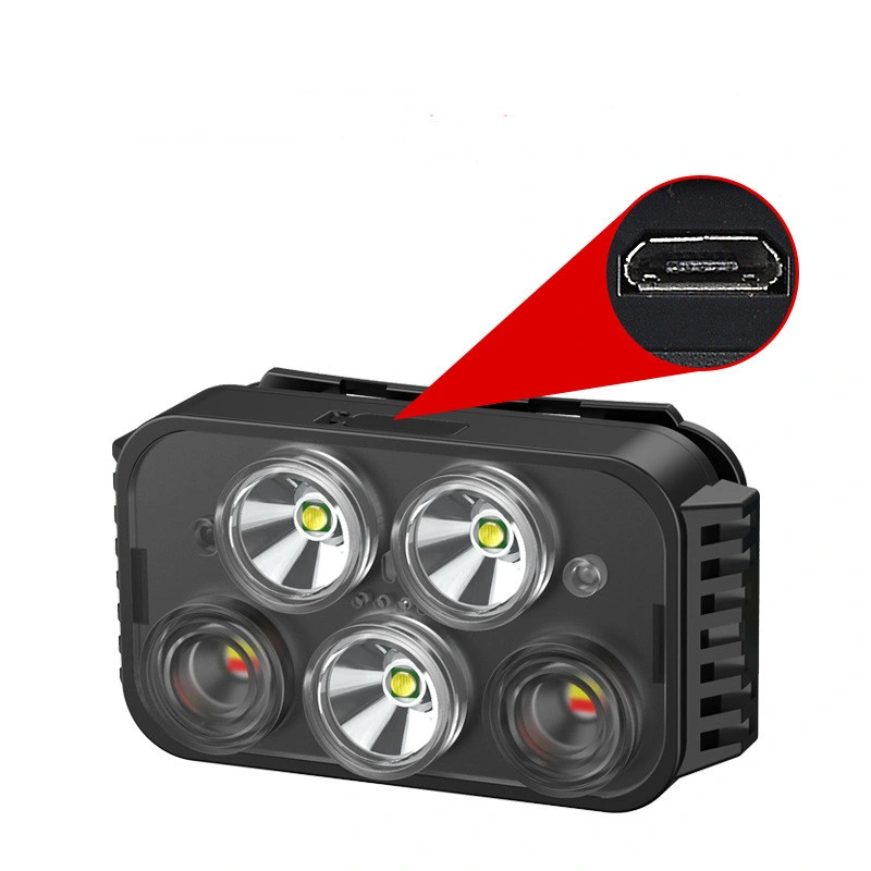 Super Bright Motion Sensor LED Headlamp Rechargeable