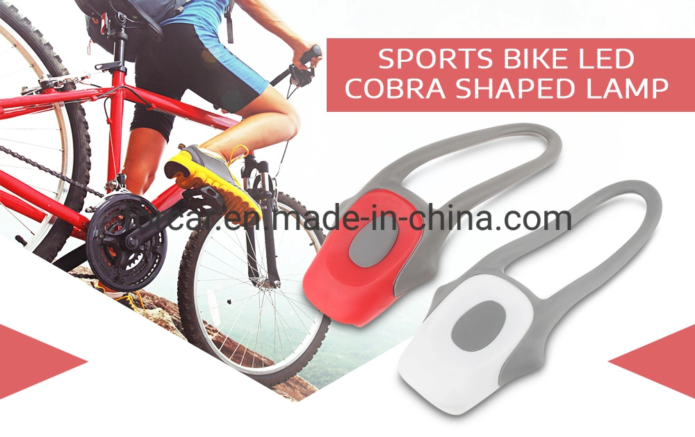 Bicycle Light Outdoor Sports Bike LED Cobra Shaped Lamp Bicycle Riding Headlights
