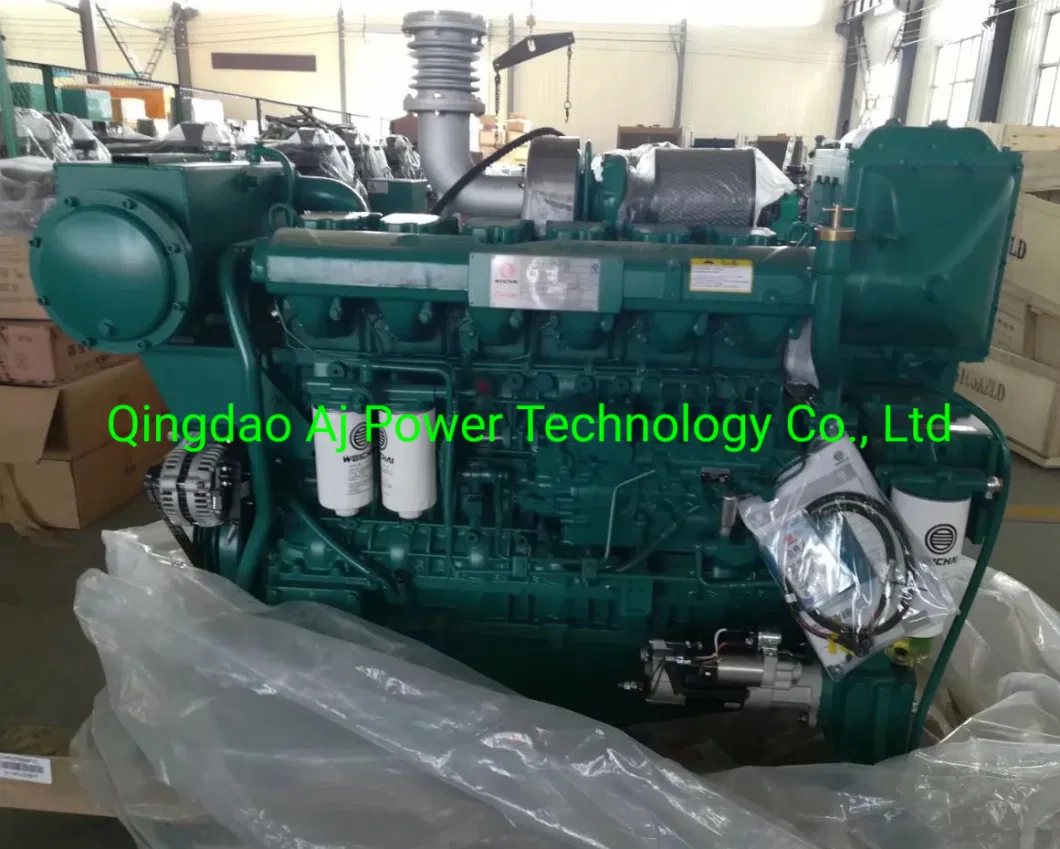 Weichai 450HP Marine Engine, Diesel Engine, Inland Waterway Shipping, Fishery Fishing and Business Boats