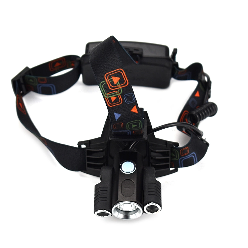 2000 Lumen Powerful Head Torch Lamp Super Bright Rechargeable LED Headlamp