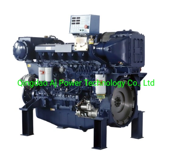 Weichai 450HP Marine Engine, Diesel Engine, Inland Waterway Shipping, Fishery Fishing and Business Boats