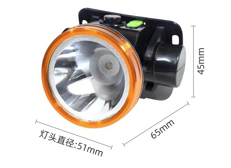 LED Outdoor Strong Light Rechargeable Headlamp Fishing Headlamp