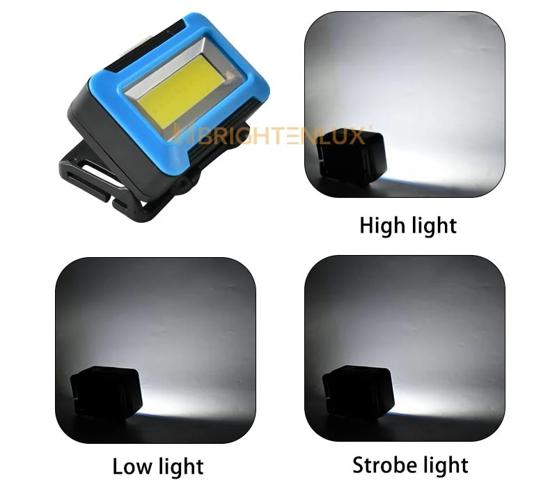 Brightenlux Cheap Plastic AAA Battery Newest Custom Waterproof LED Kids Headlamp for Bike