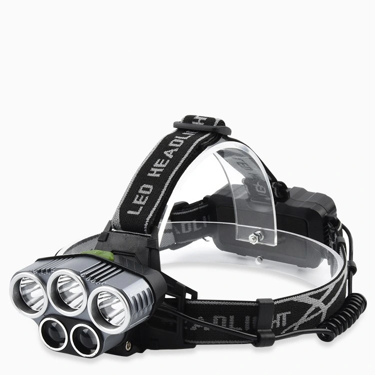 High Power Zoomable Head Light Fishing Hunting USB Rechargeable LED Headlamp
