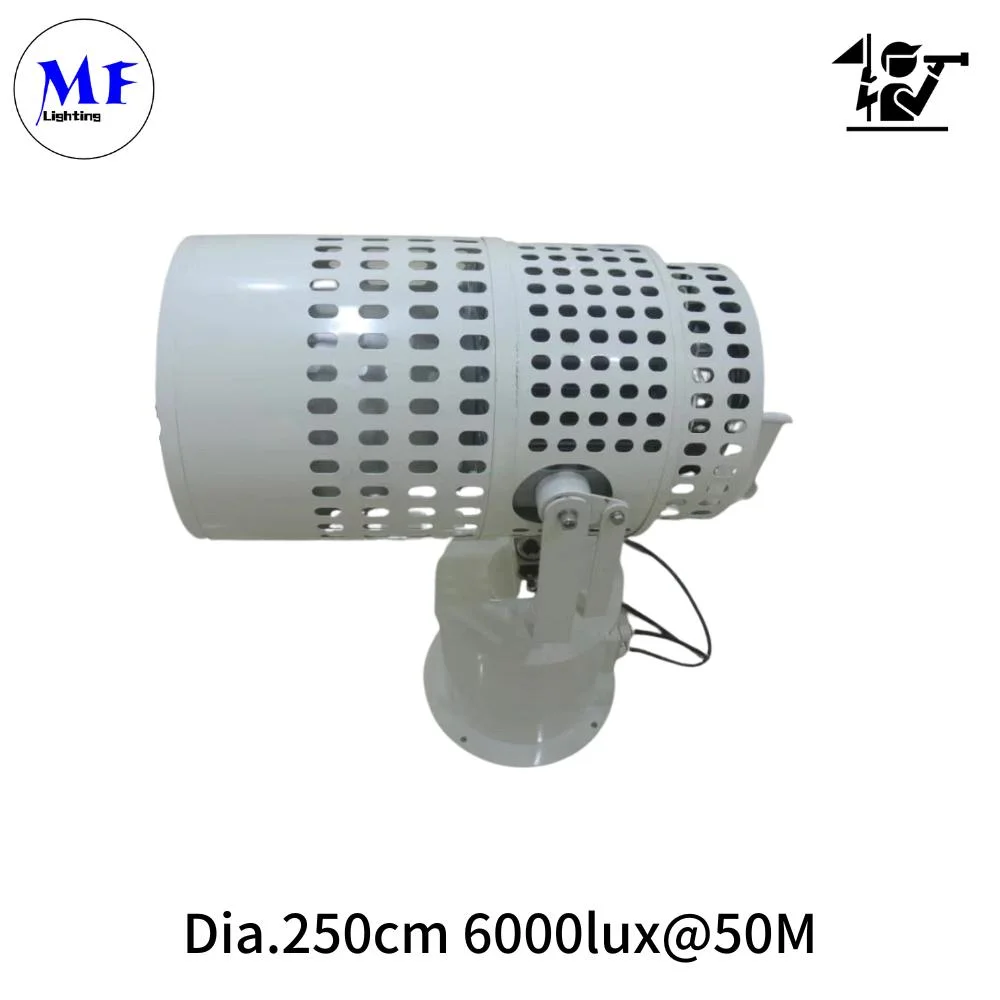 Factory Price Waterproof IP66 316L Stainless Steel 200m 300m 500m 1km 2km 3km 5km Sky Search Light Outdoor Rescue Defence Fishery Patrol Marine Search Light