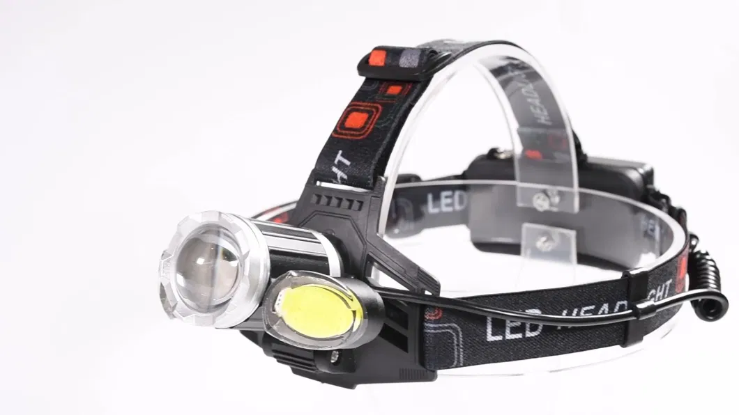 Glodmore2 2022 Best COB Super Bright LED Headlamp, USB Rechargeable Waterproof Hunting Frontale LED Headlamp