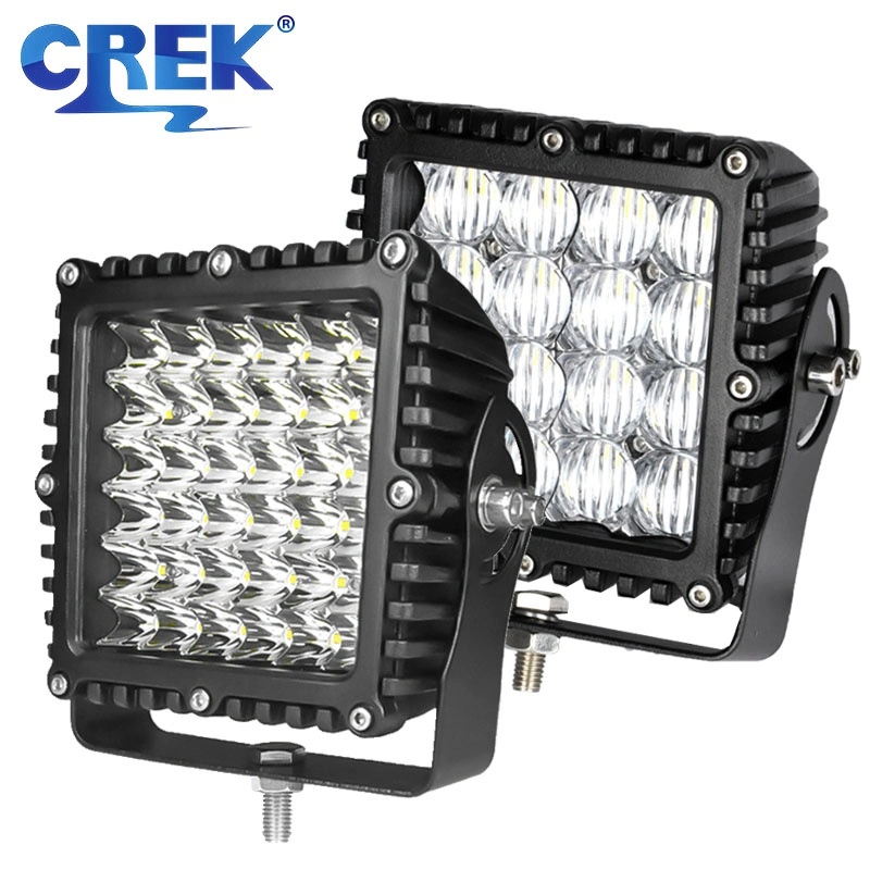 12V/24V LED High/Low Light Truck Strong Illuminating Headlight Poles Protected LED Light off-Road Vehicle Fog Light