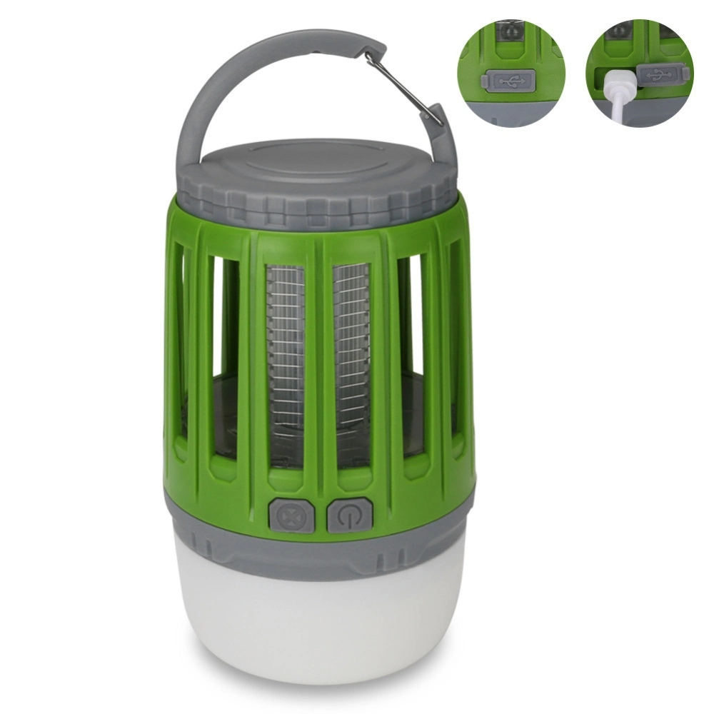 2 in 1 USB Charging Mosquito Killer Trap LED Night Light Lamp Bug Insect Zapper Camping Lights Killing Pest Repeller Outdoor Ci24342