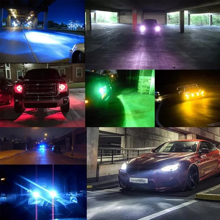 H4 Near-Far Integration with Lens Bulb Car LED Headlights Motorcycle Truck Modified Strong Laser Light