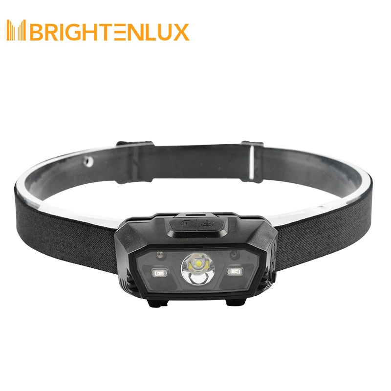 Brightenlux High Power Lithium Battery USB Rechargeable Waterproof Sensor LED Rechargeable Hunting Light Headlamp