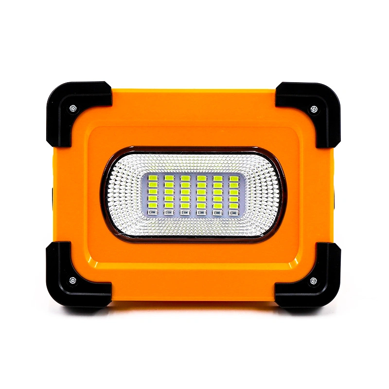 Goldmore11 42LED ABS+PS Solar Working Light with USB Rechargeable, USB Output and Input, with Two Magnets for Working, Camping