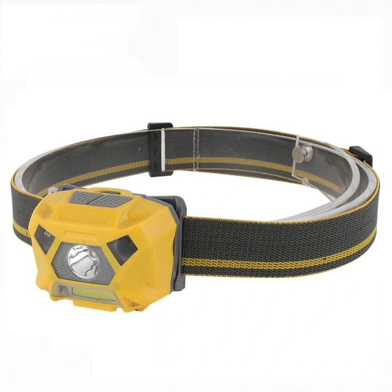 Glodmore2 Factory Supply Adjustable Belt Rechargeable Lithium Polymer Battery LED Sensor Headlamp with 3 Modes Light