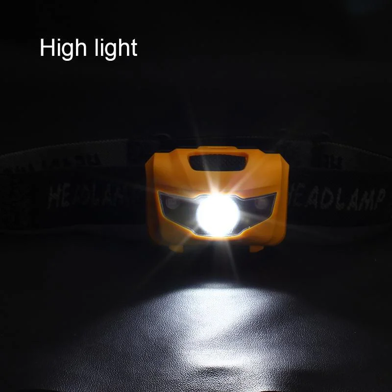 3W White Light + Red Light Waterproof Glare Trekking Hiking Fishing Camping Outdoor Sports LED Headlight