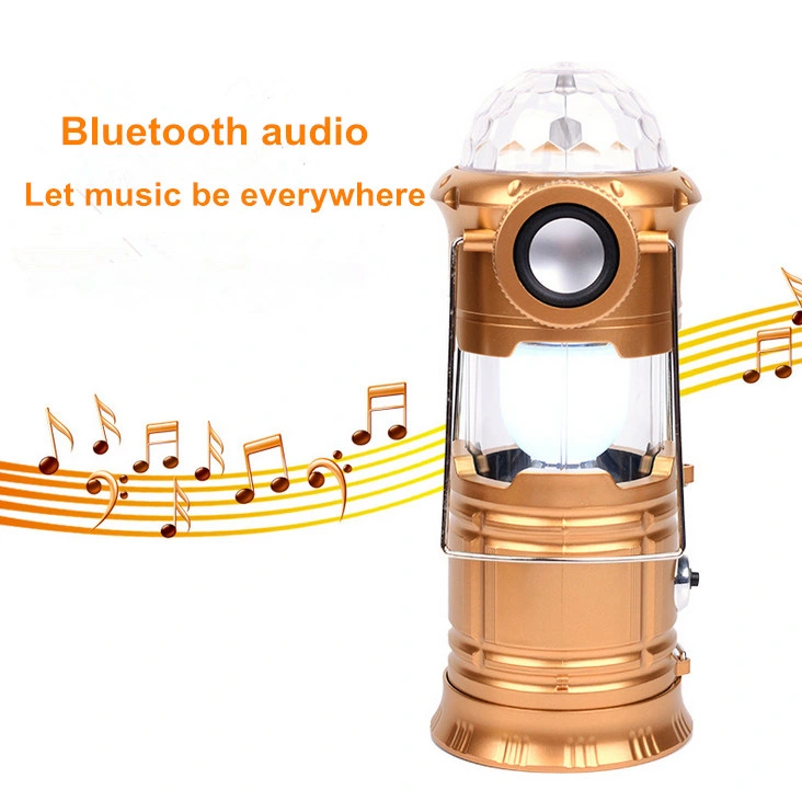 Magic Cool Camping Lights with Bluetooth Audio 3color LED Camping Lantern&Tent Lantern Light