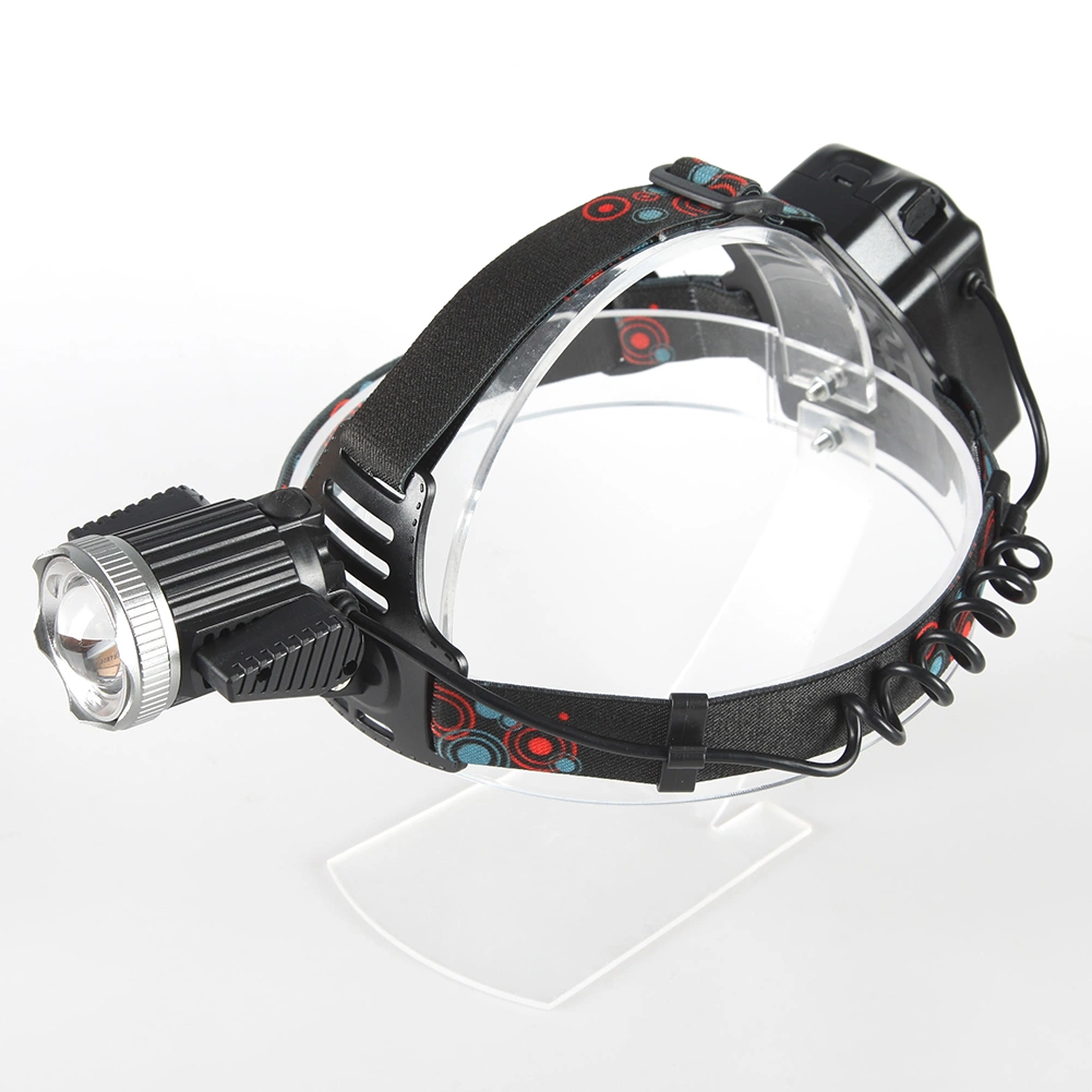 Yichen USB Rechargeable LED COB Zoomable Headlamp