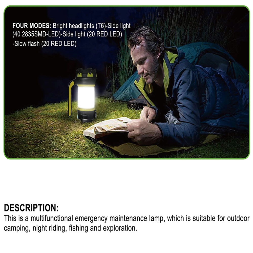 Multifunctional Rechargeable Outdoor Camping Searchlight LED Work Light