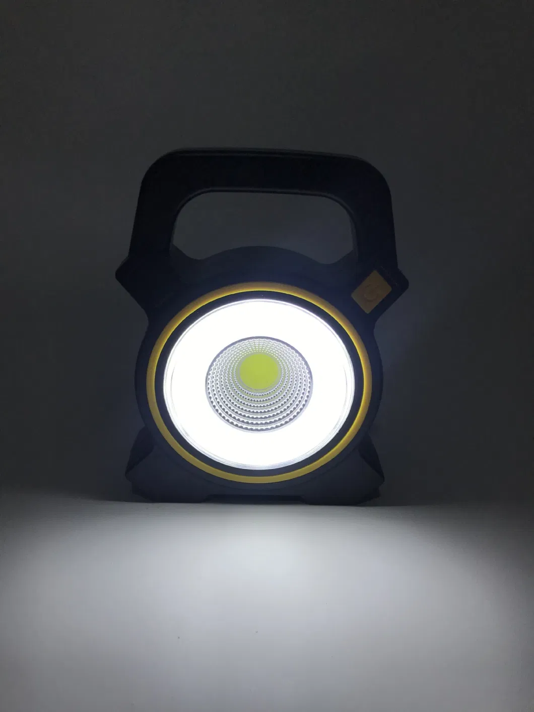 Rechargeable Outdoor Portable Light Flashlight Solar COB Light USB Charging Camping Working Light