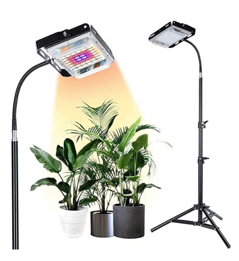 Foldable Tripod Floor LED Grow Light Full Spectrum Indoor Greenhouse Plants 50W 100W150W LED Grow Light