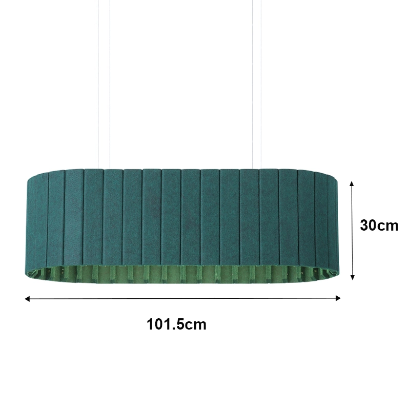 Simple Style Suspension Light Indoor Lighting for Meeting Room Office Waiting Room Decorative Ceiling Felt Tent Chandelier