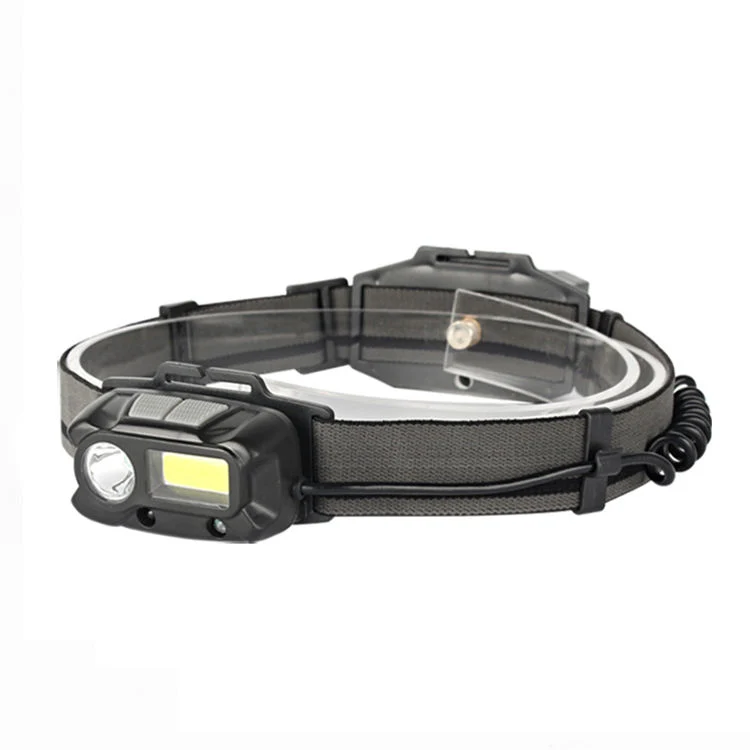 Glodmore2 Factory Supply Waterproof Rechargeable XPE-COB Bright Long Distance Sensor LED Headlamps with Red Sos Light