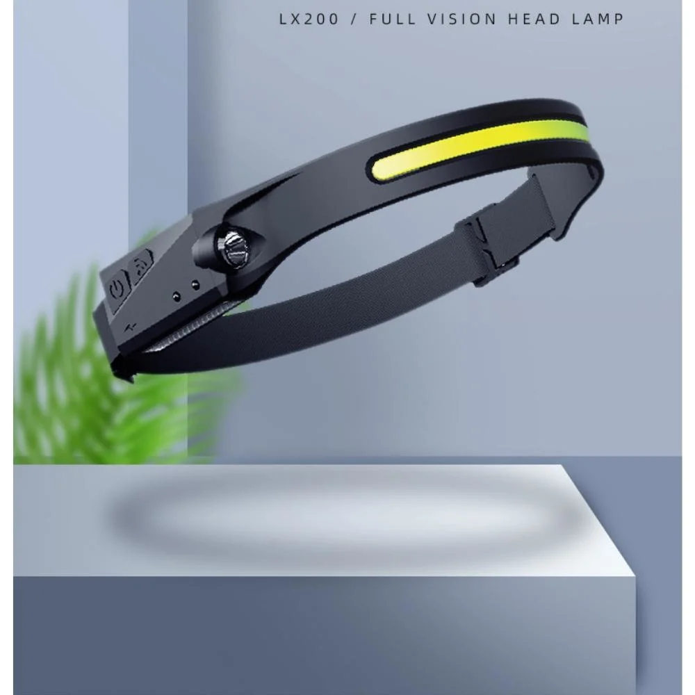 Running Lights Headlamp Waterproof Wide Beam Rechargeable Flashlight Head Light Outdoor Sports Camping Light Wyz20901