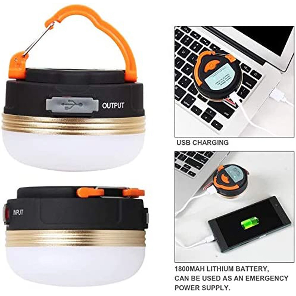 USB Charging LED Portable LED Camping Tent Light Hanging Magnetic LED Working Emergency Light