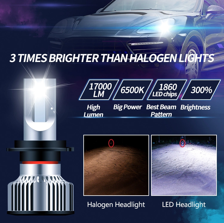 Wholesale Auto 50W C6 H4 H7 H11 Automotive Car LED Headlight Bulb