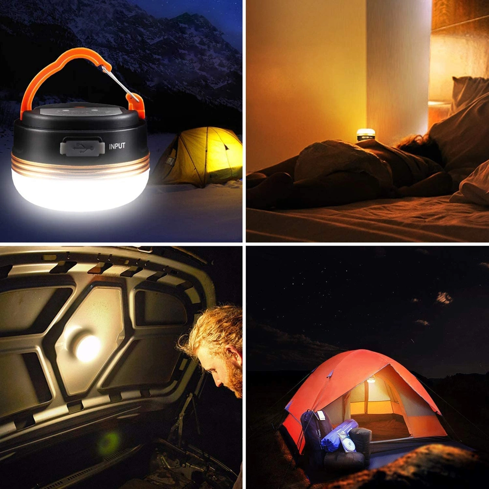 USB Charging LED Portable LED Camping Tent Light Hanging Magnetic LED Working Emergency Light