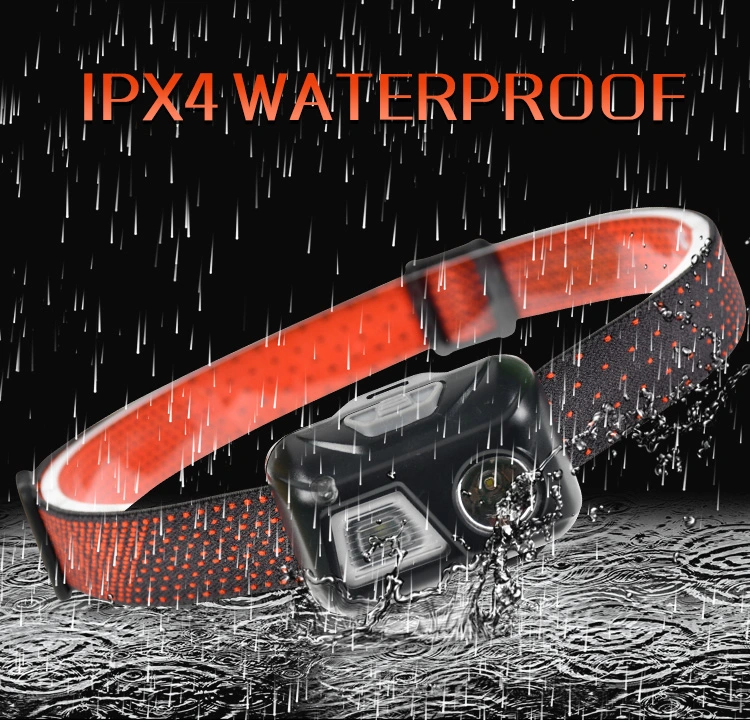 Brightenlux Hot Selling Adjustable Belt Waterproof 3*AAA Dry Battery LED Headlamp Headlight with 5 Modes