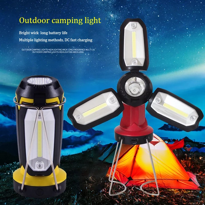 Wholesale 130 Lumen Waterproof Foldable ABS Material Lamp Outdoor Camping Light