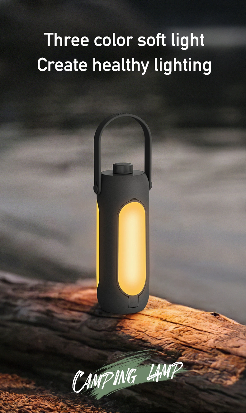 Foldable Camping Light Portable Power Bank Outdoor Lighting Flashlight Tent Light LED Rechargeable Emergency Equipment Lamps