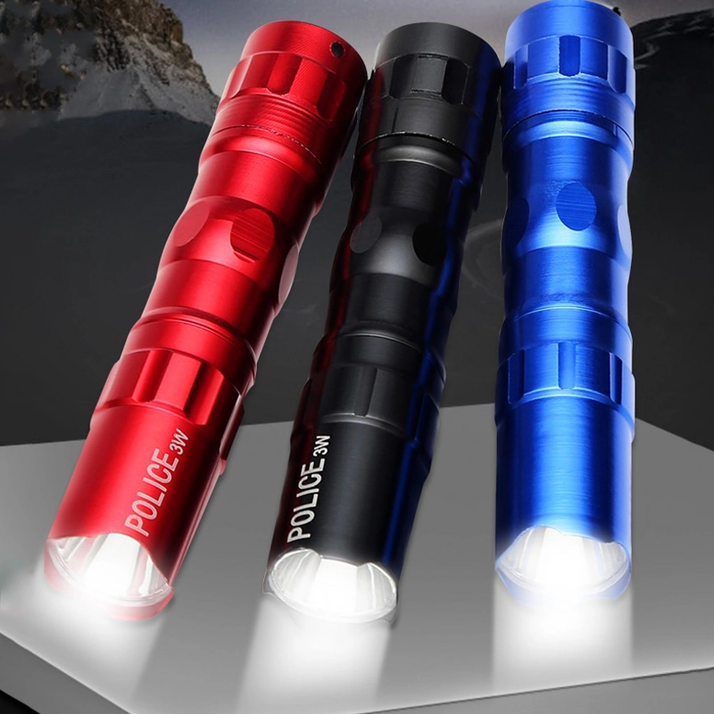 Portable Mini Waterproof LED Flashlight Torch for Outdoor Camping Fishing