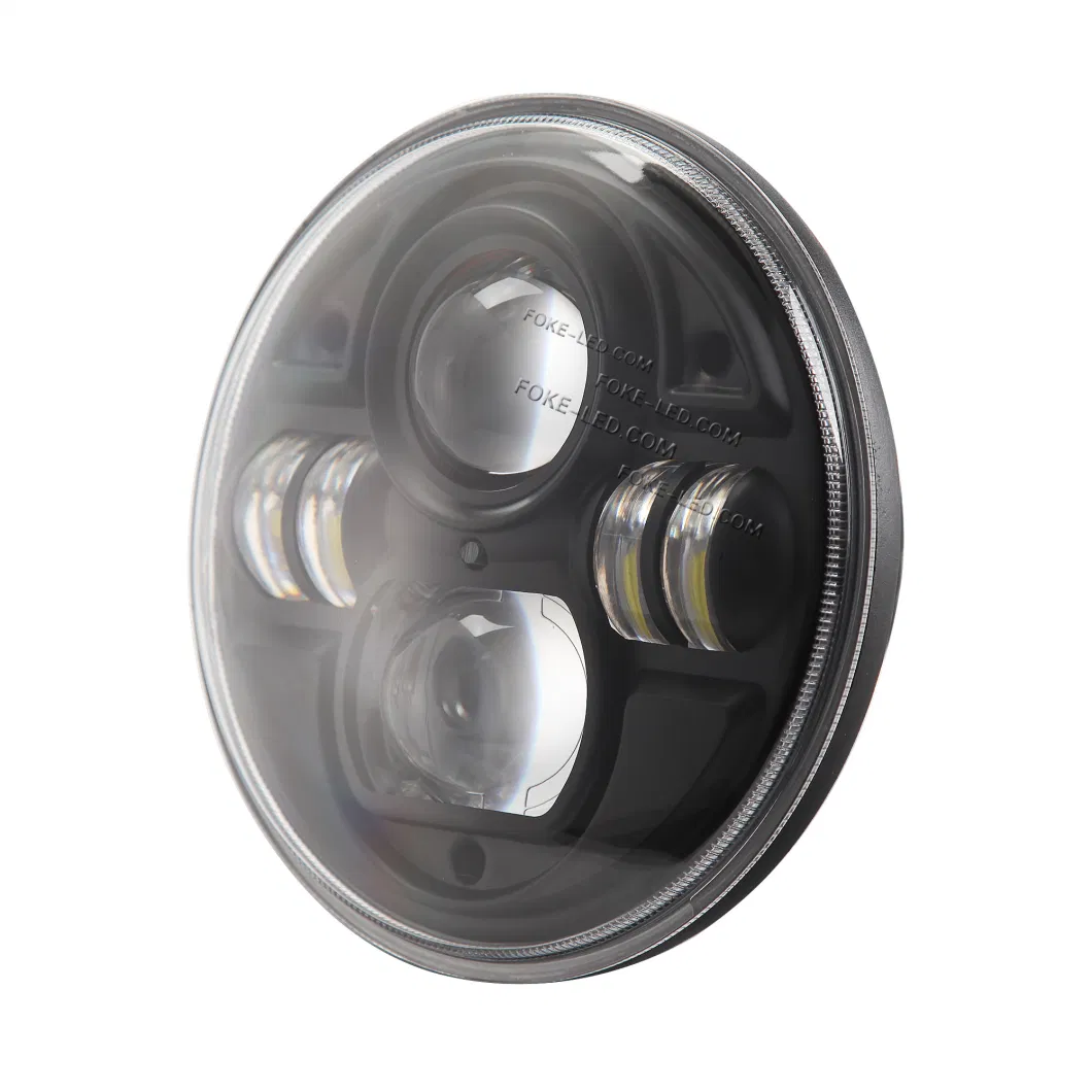 73W Emark LED DRL Headlights with High Low Beam for Outdoor High Lumen Driving LED Light