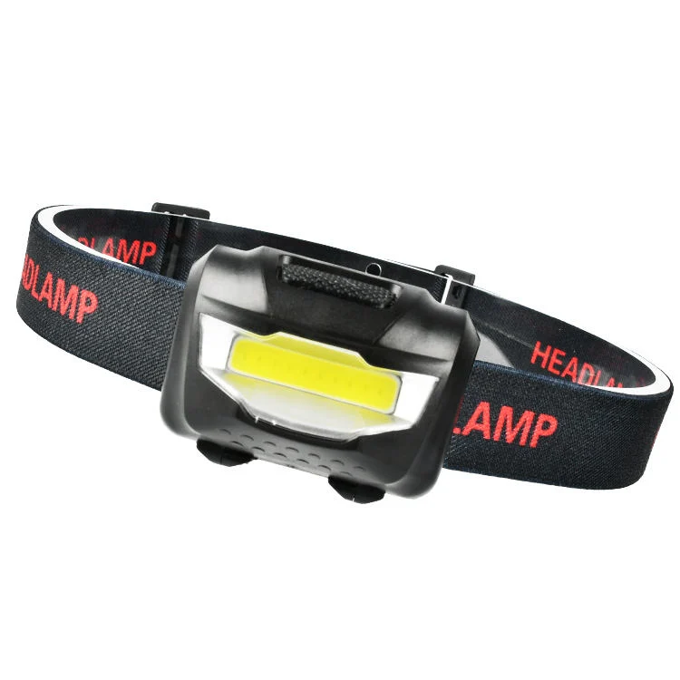 Glodmore2 3*AAA Battery Torch Mining Lamp Headlamp with Head Strap, Ipx4 Waterproof LED Flexible Lightbar Headlamp with 3 Modes