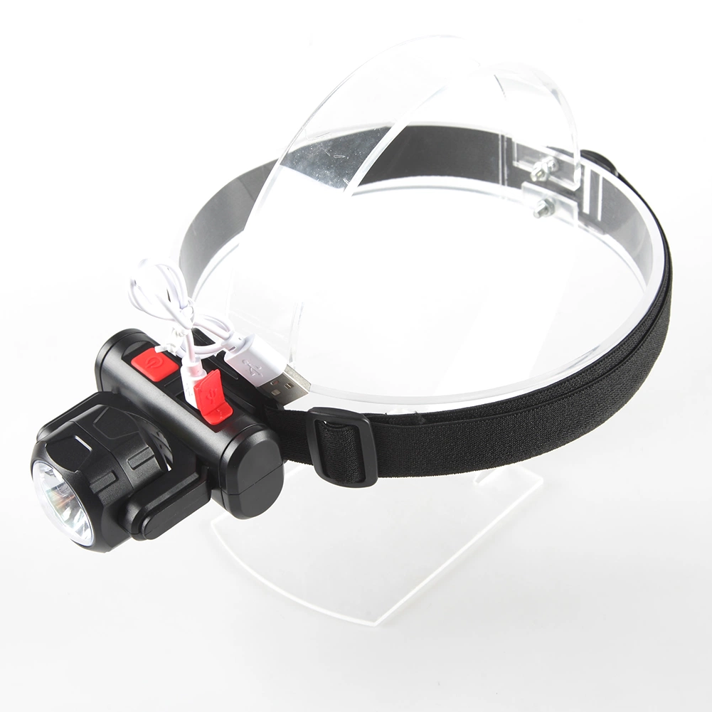 Yichen New Design USB Rechargeable Dual Light LED Headlamp