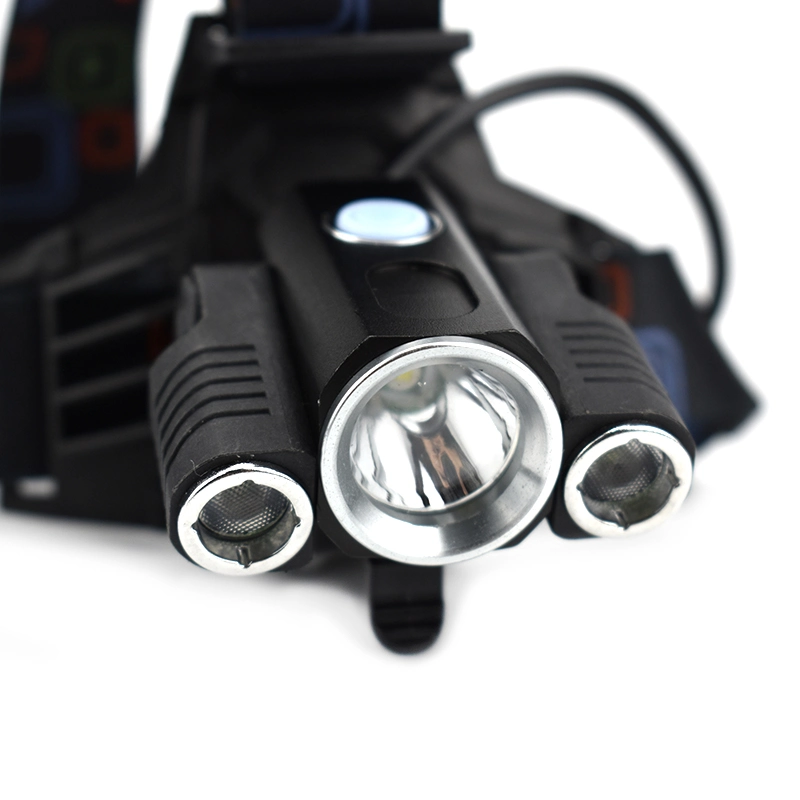 2000 Lumen Powerful Head Torch Lamp Super Bright Rechargeable LED Headlamp