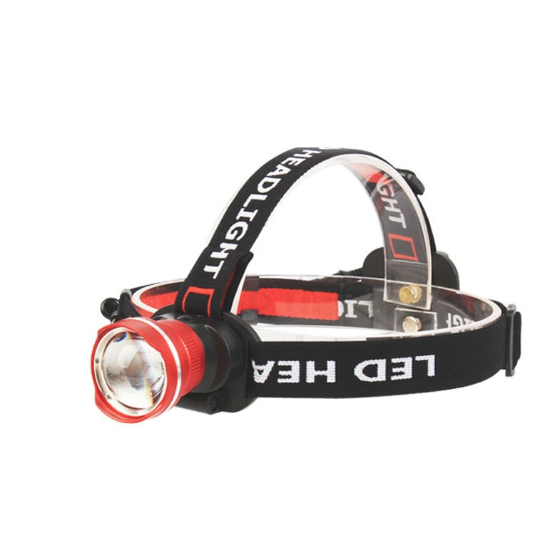 3 Work Mode Camping Head Torch Light CREE T6 Zoomable Adjustable Headlamp Waterproof Head Torch Lamp Aluminum Boody Camping LED Headlamp