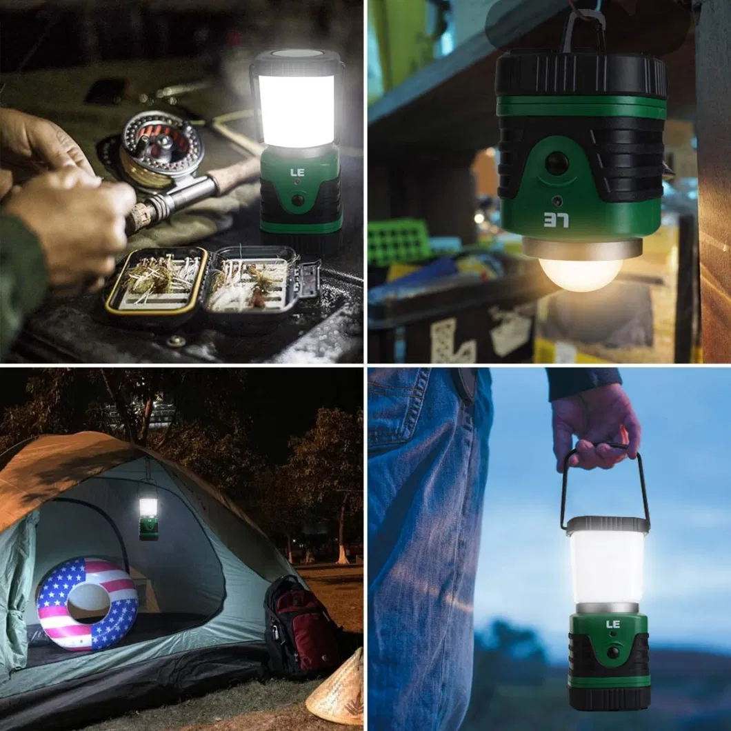 Amazon Hot Sale USB Waterproof Camping Lamp 1000 Lumen Outdoor Portable Emergency Tent Lantern Touch Dimming Camp Lights