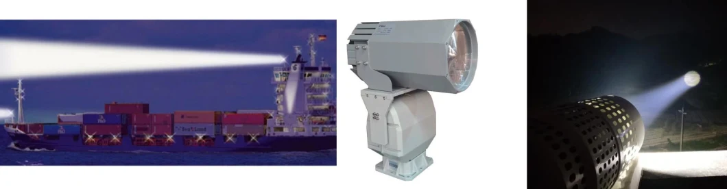 Factory Cost Hydrological Station Expedition Oil Field Wharf Vessel Navigation R Rescue Defence Water Conservation Reservoir Long Distance 600W Search Light
