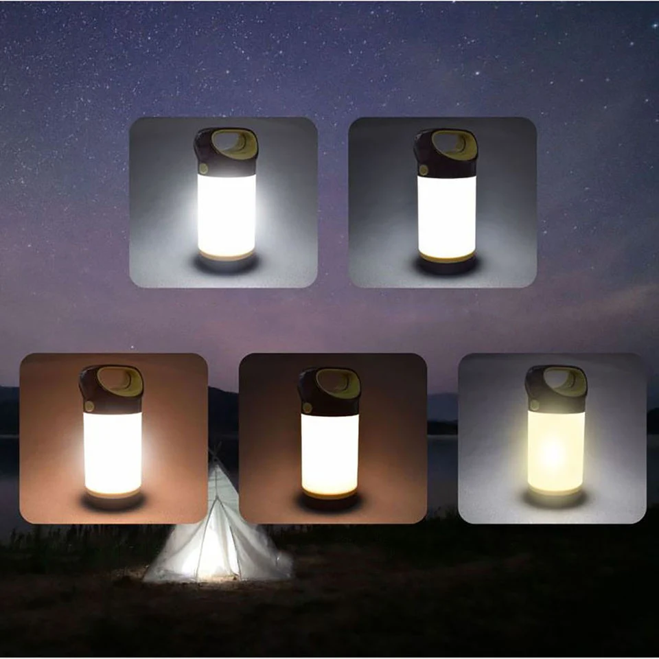 Multi Function Camping Lamps Portable Lantern LED Waterproof LED Emergency Light